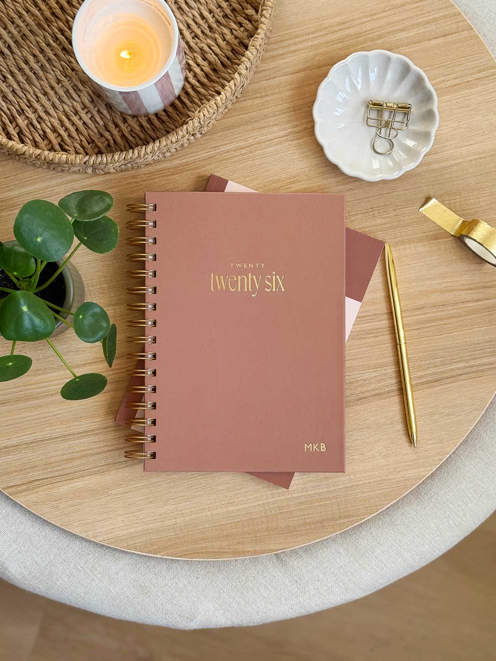 Spiral 2026 Personalised A5 Weekly Planner