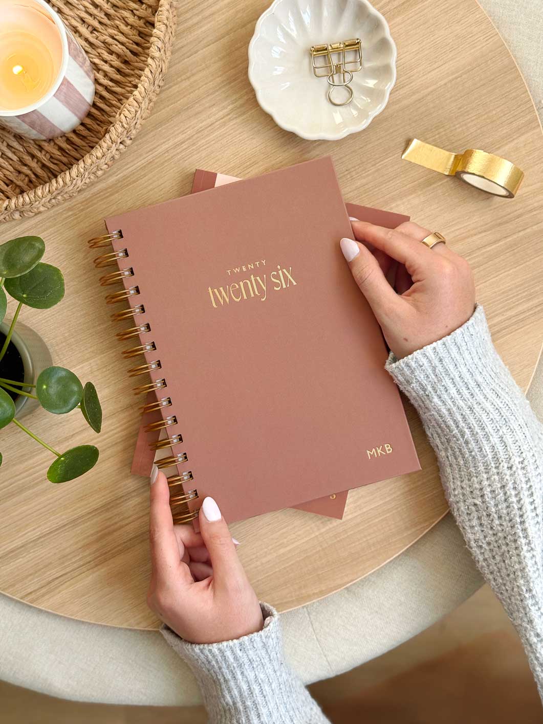 Spiral 2026 Personalised A5 Weekly Planner