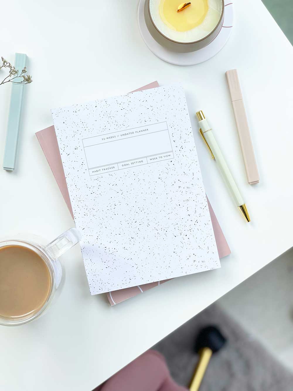 CLEARANCE | 52-Week Undated Speckled Planner