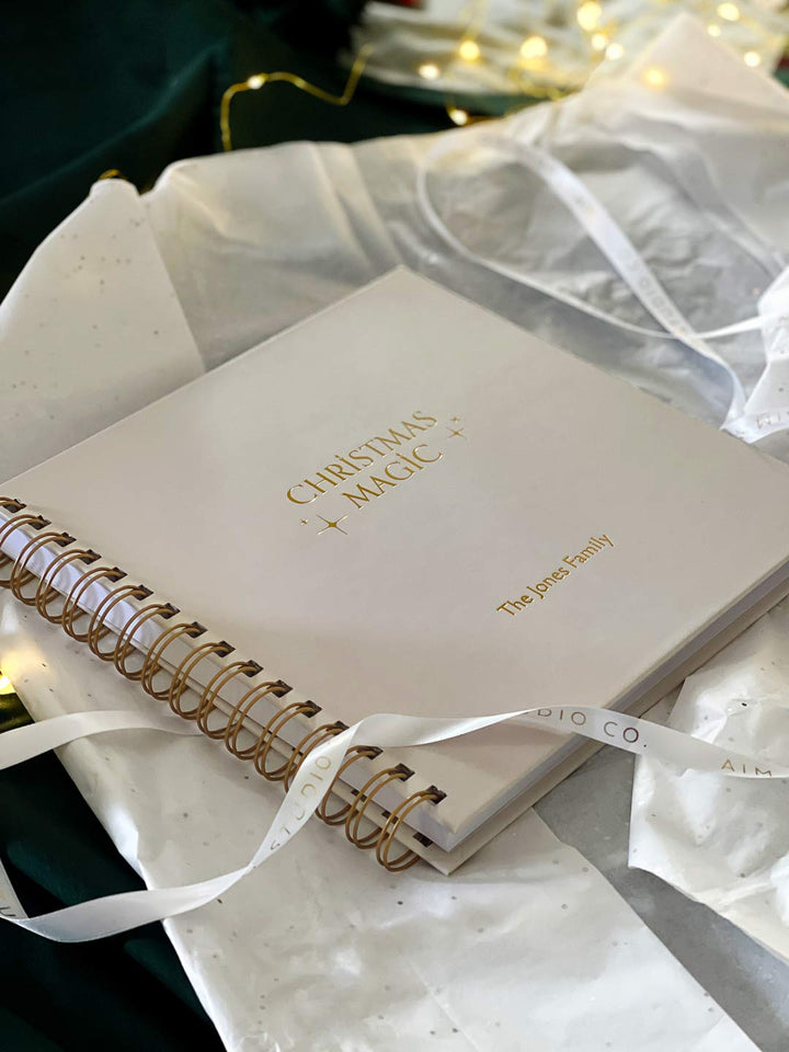 SECONDS: ONE-OFF | Personalised Christmas Magic Family Scrapbook