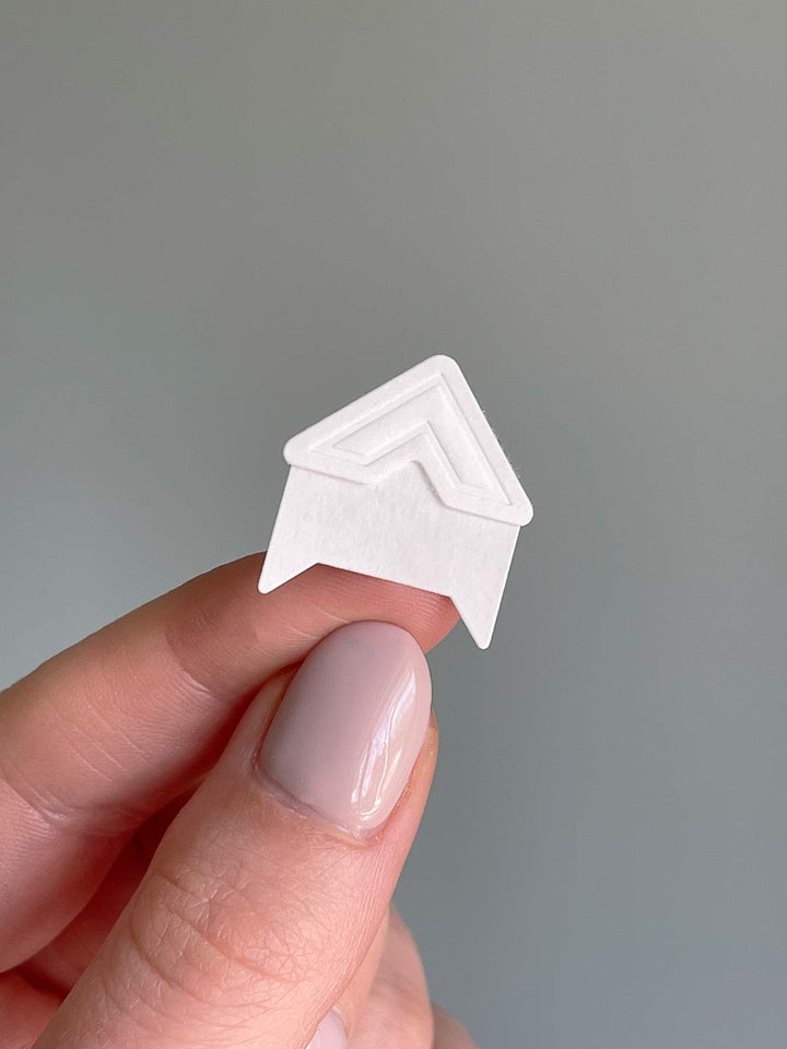 White Photo Corner Sticker Sheets