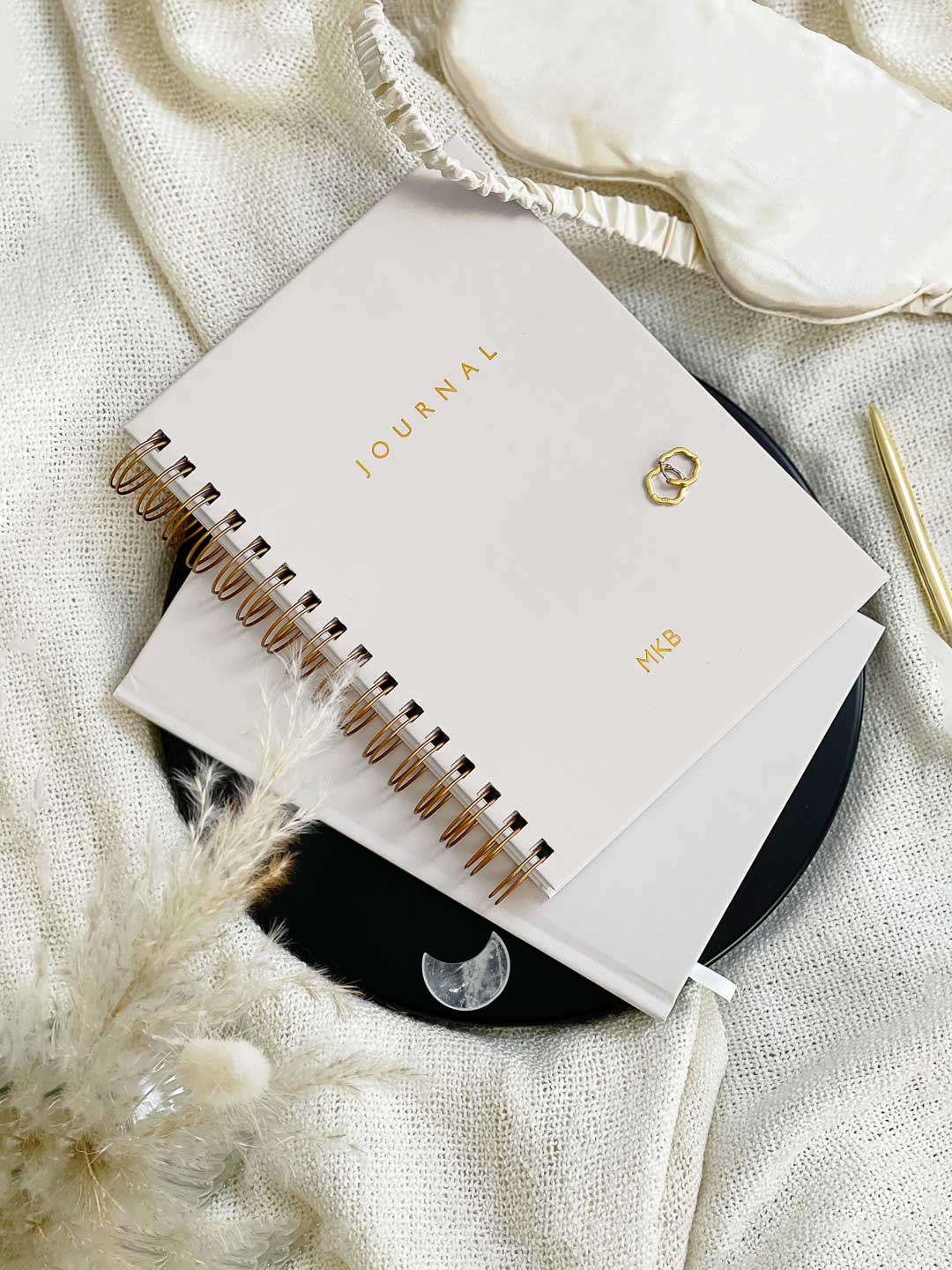 Personalised Hardback Daily Wellbeing Journal A5