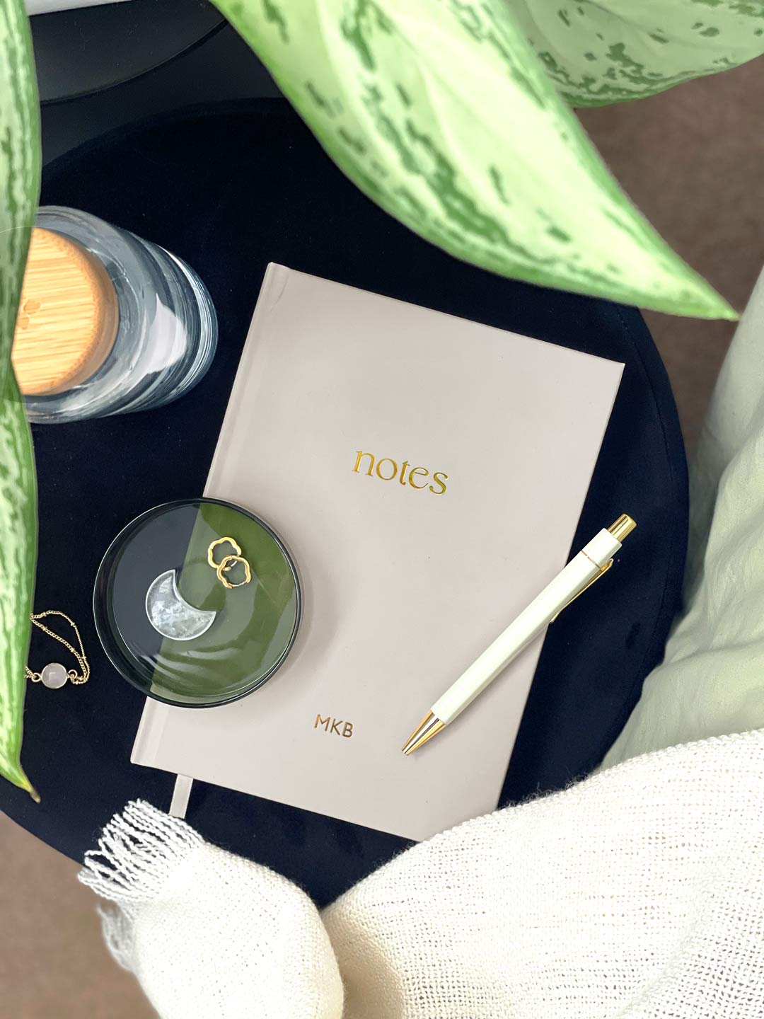 A5 Hardcover Minimal Notebook in Taupe