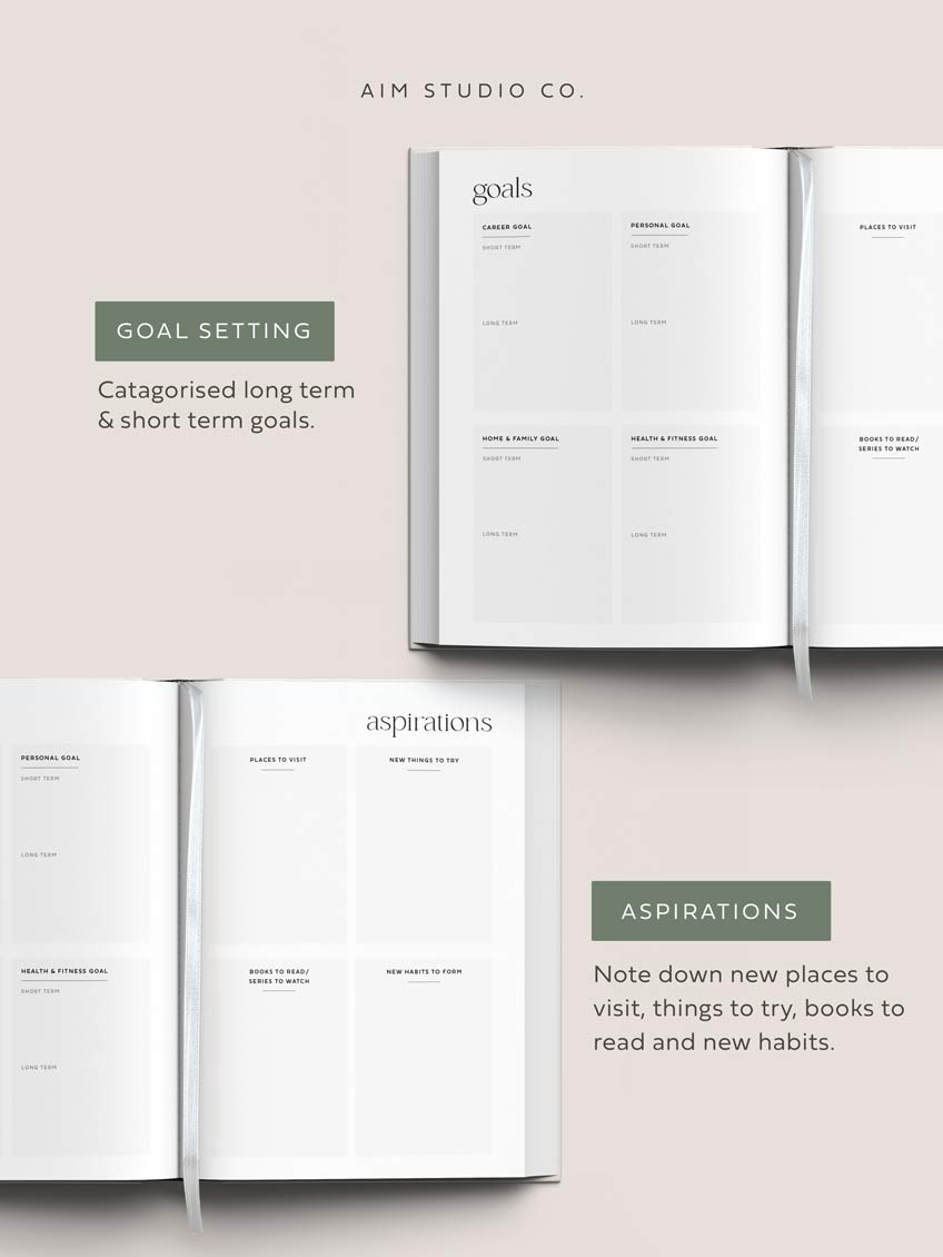 Personalised 'Day by Day' Daily Productivity Planner