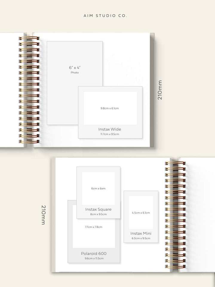 Personalised Couples Scrapbook 'The Story of Us'