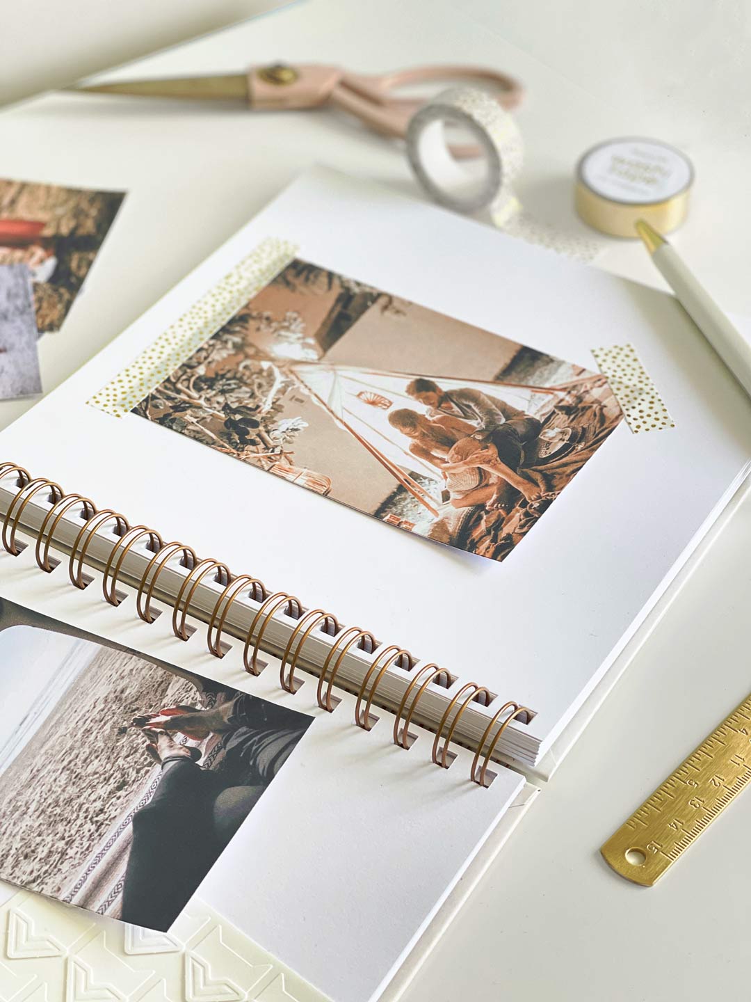 Personalised Couples Scrapbook 'The Story of Us'