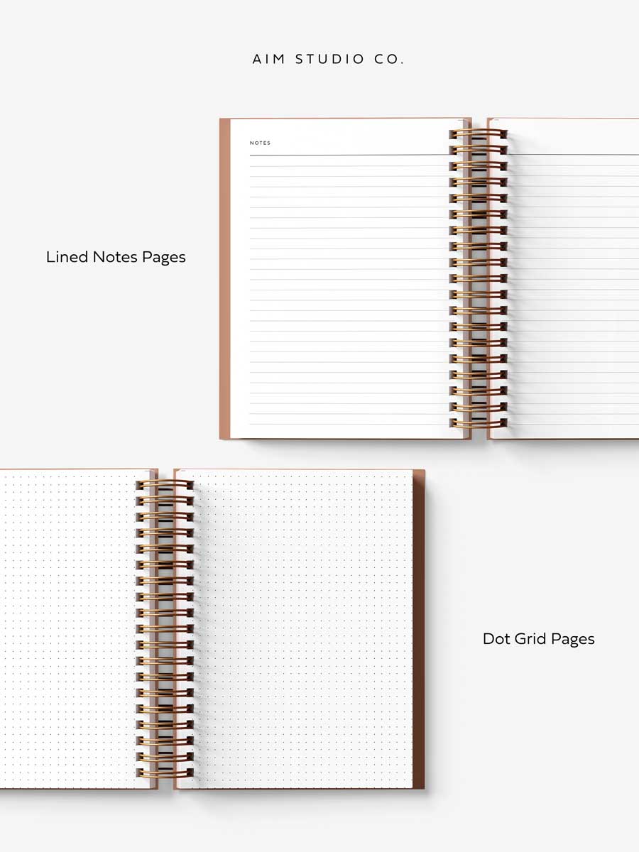 Spiral 2026 Personalised A5 Weekly Planner