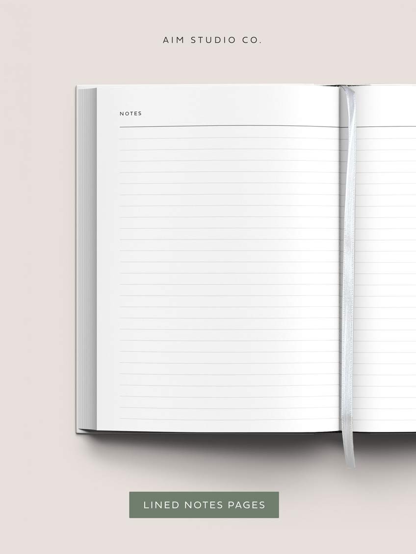 Personalised 'Day by Day' Daily Productivity Planner