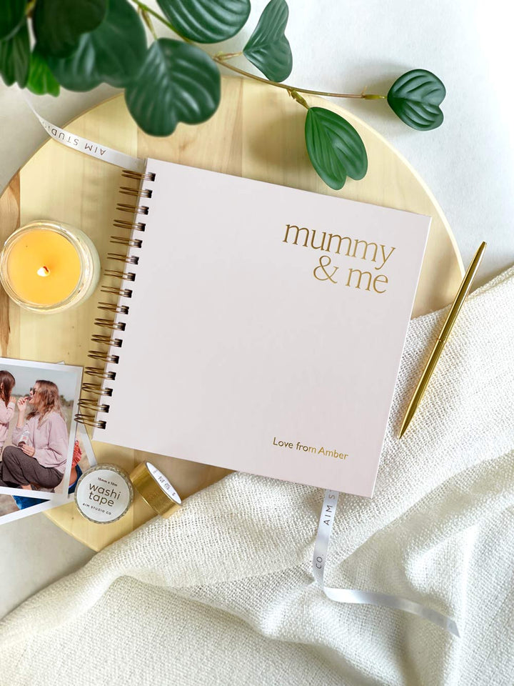 SLIGHT SECONDS | 'Mummy & Me' Personalised Spiral Scrapbook