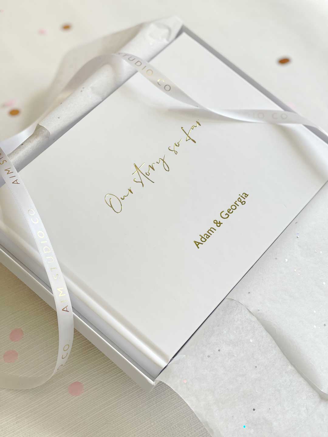 SECONDS | Our Story So Far Personalised Memory Book