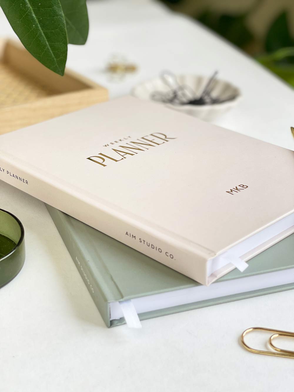 Personalised Undated Weekly Schedule Diary
