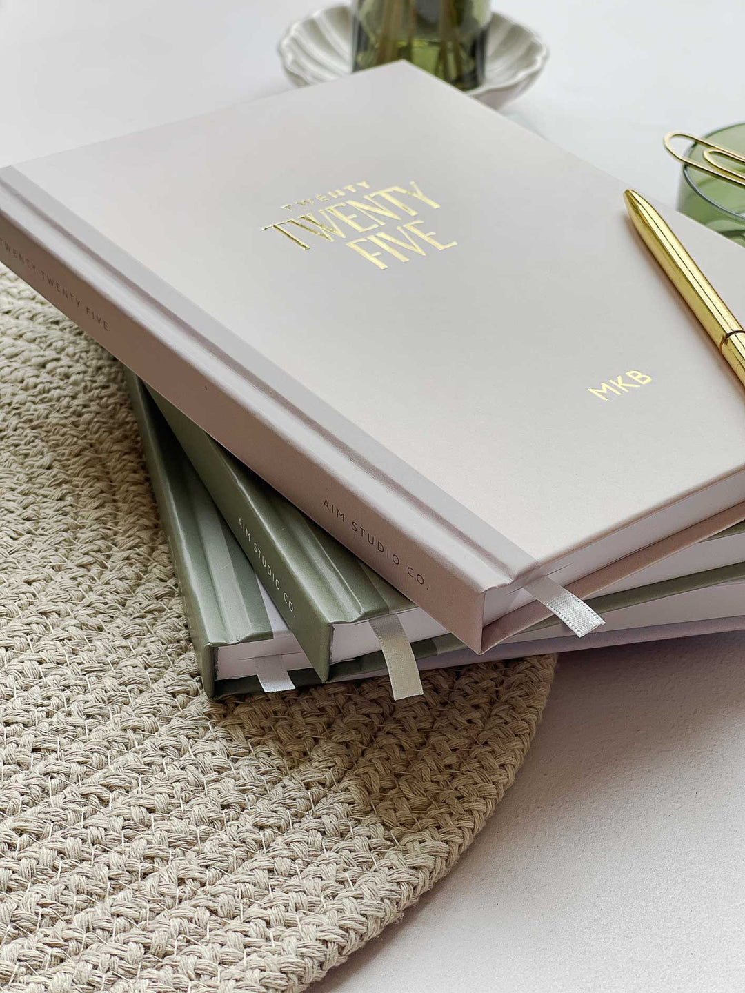 2025 Personalised Week to View Diary | Blossom Pink