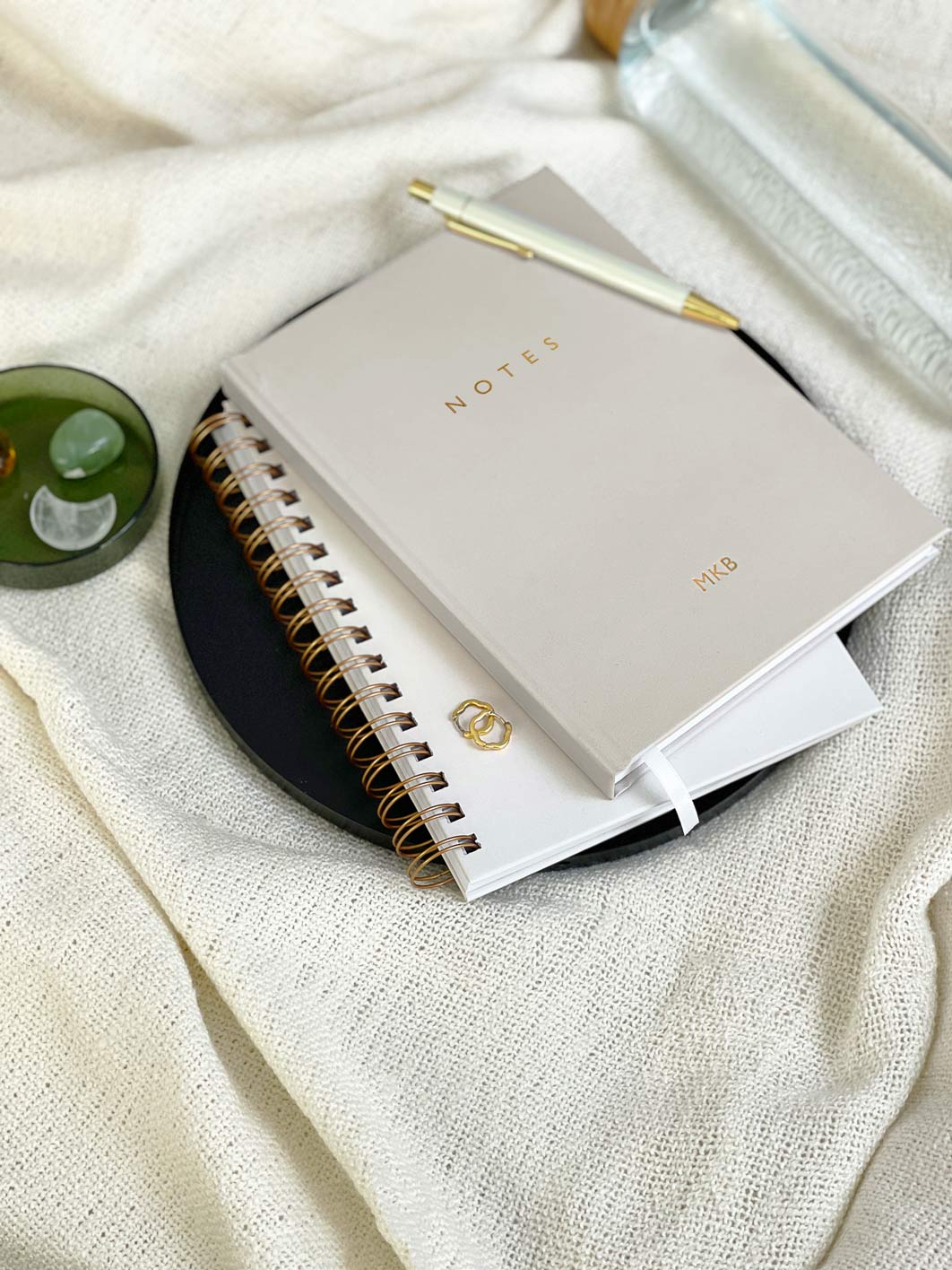 A5 Hardcover Minimal Notebook in Taupe