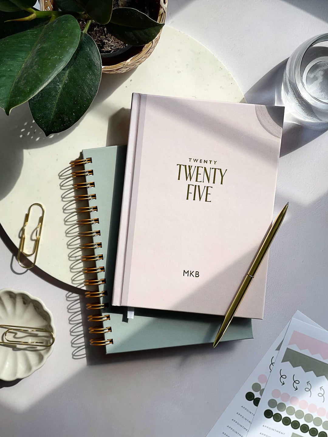 2025 Personalised Week to View Diary | Blossom Pink