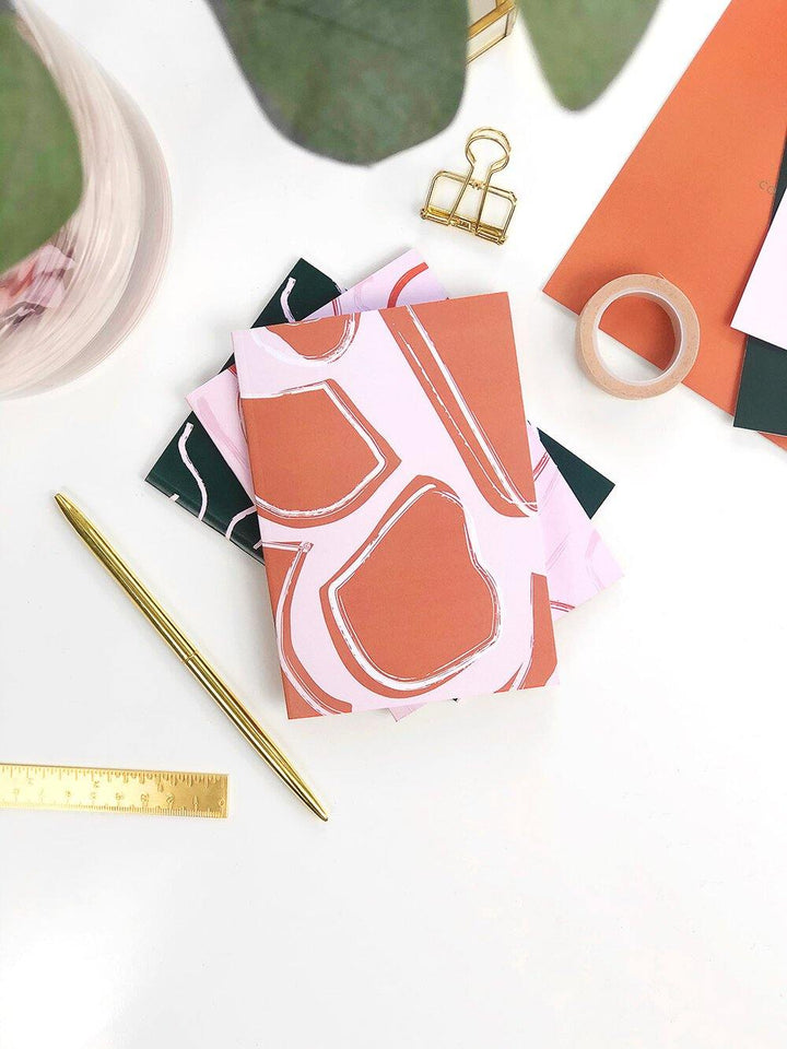 A6 Pattern Notebooks - Stationery & Office Desk Accessories | AIM Studio Co