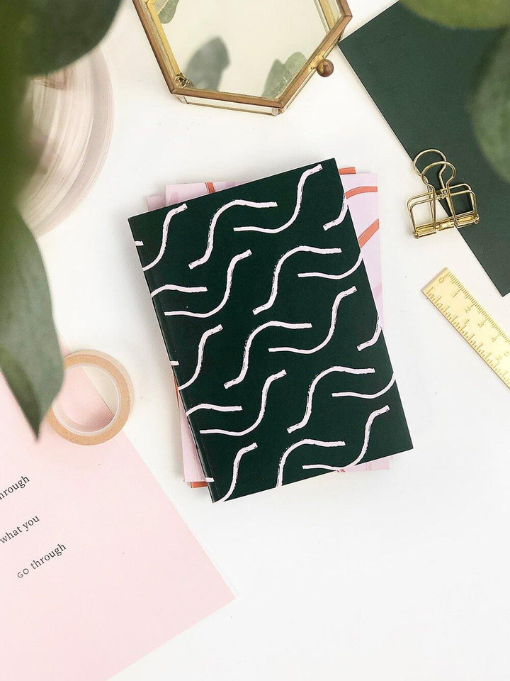A6 Pattern Notebooks - Stationery & Office Desk Accessories | AIM Studio Co