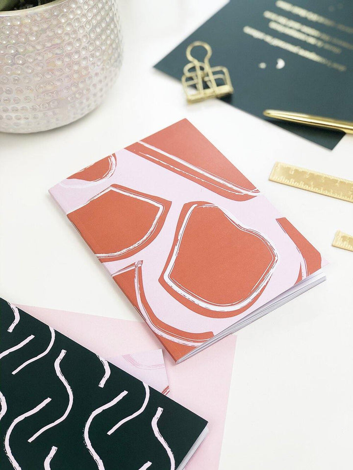 A6 Pattern Notebooks - Stationery & Office Desk Accessories | AIM Studio Co