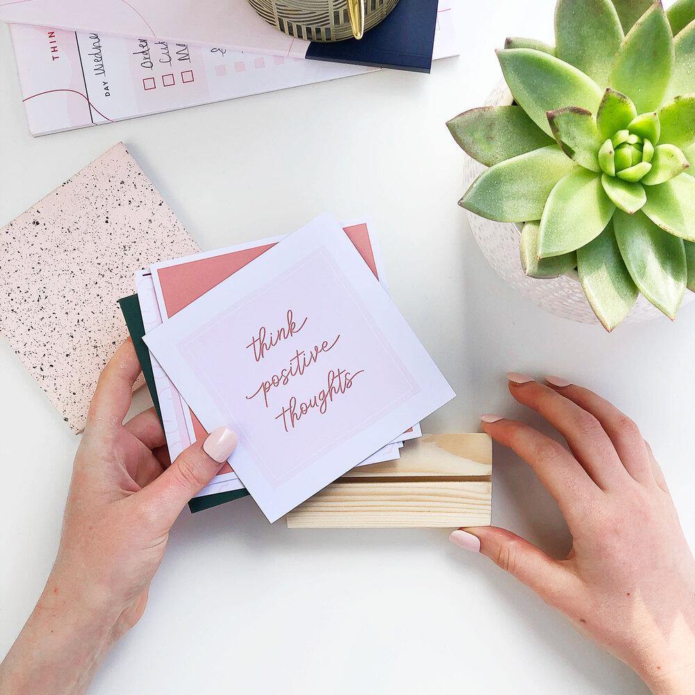 Inspirational Desk Print Bundle - Stationery & Office Desk Accessories | AIM Studio Co
