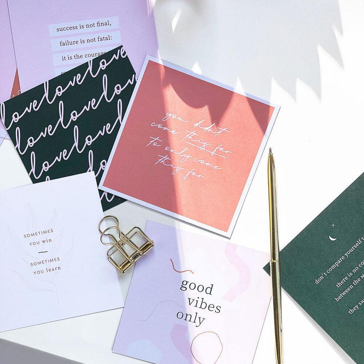 Inspirational Desk Print Bundle - Stationery & Office Desk Accessories | AIM Studio Co