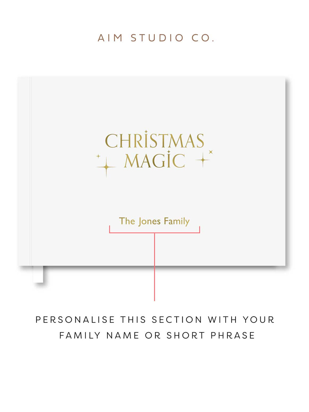 SECONDS | Personalised 'Christmas Magic' Memory Book