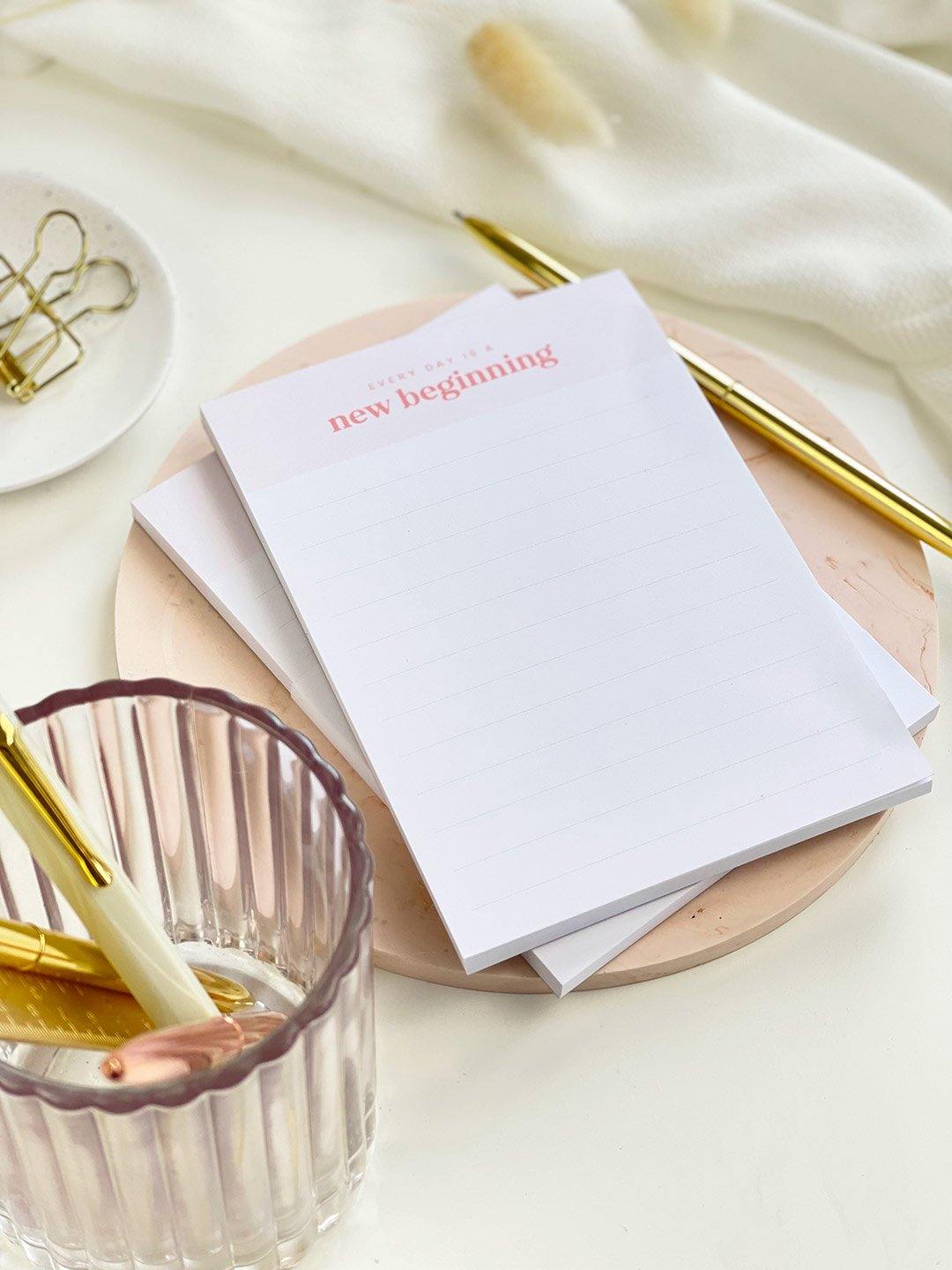 A6 Everyday Notepad - Stationery & Office Desk Accessories | AIM Studio Co