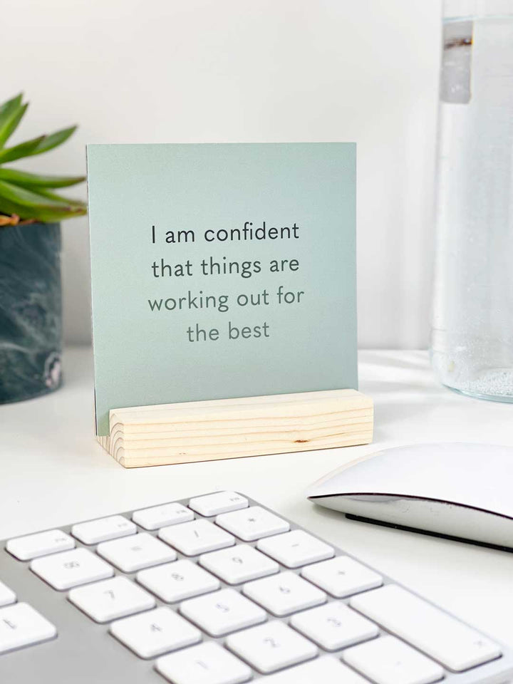 confidence print for men or Boys to encourage positive mindset