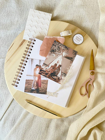 Personalised Couples Scrapbook 'The Story of Us'