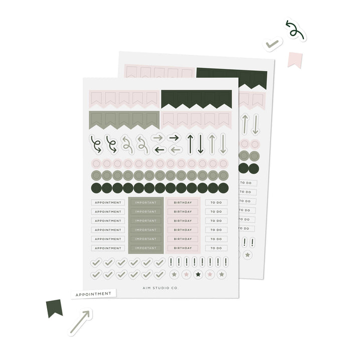 Planner Stickers Sheets