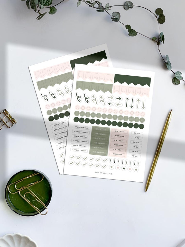 Planner Stickers Sheets