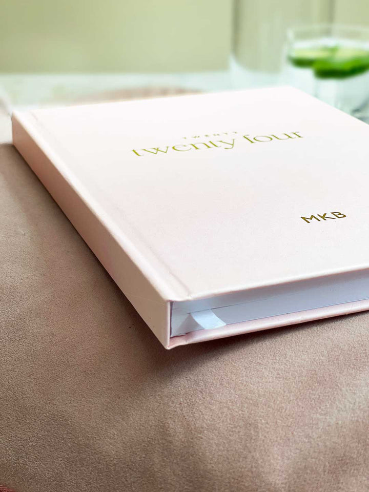 SECONDS: ONE-OFF: 2024 A5 Week to View Personalised Diary, Pink