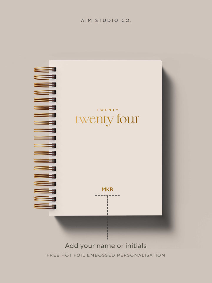 SECONDS | 2024 Personalised Diary, A5 Ring Bound