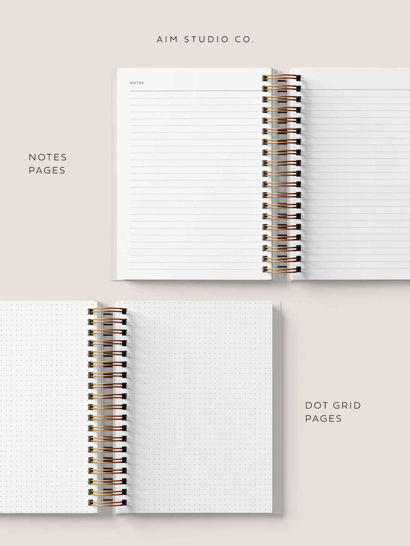 2024 Personalised Diary, Planner & Pen Bundle, Pearl