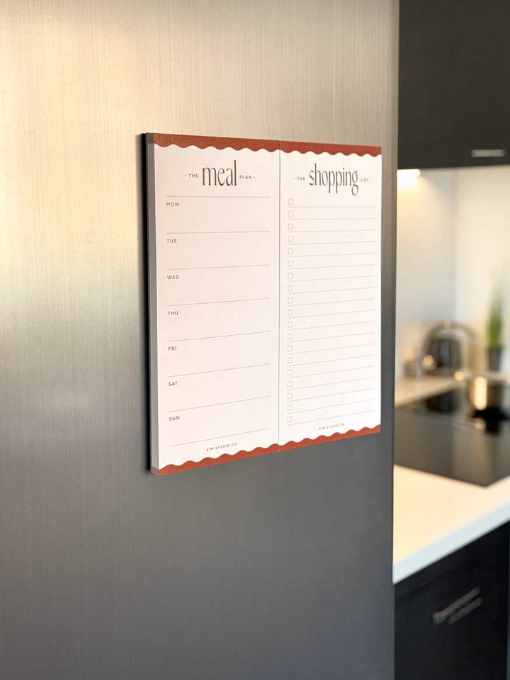 Weekly Meal Planner Notepad | DL Dinner Planner Pad