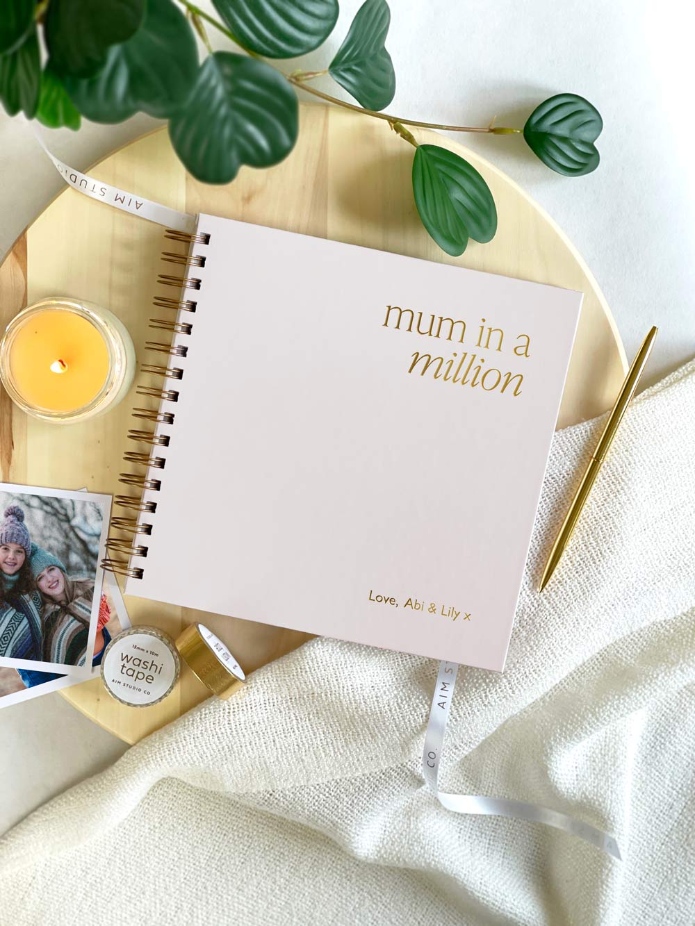 SECONDS | Mum in a Million Personalised Scrapbook