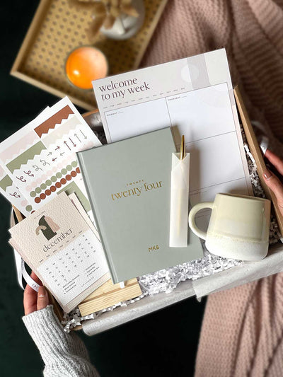 2024 Ultimate Planner Stationery Bundle: Diary, Notepad, Calendar, Mug & More