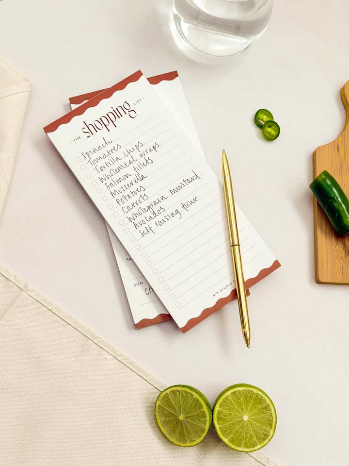 Shopping List Notepad | DL Grocery List Pad