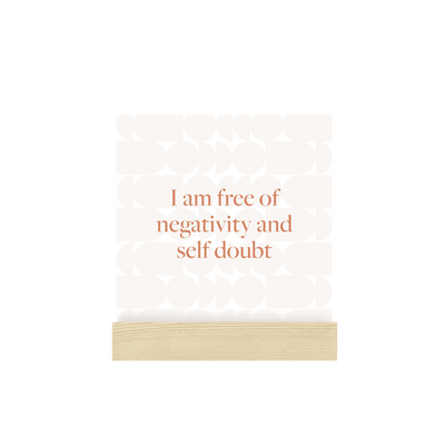Positive Daily Affirmation Card Bundle with Holder - Stationery & Office Desk Accessories | AIM Studio Co