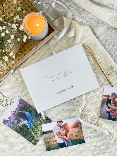 Personalised 'Mum in a Million' Hardcover Memory Book