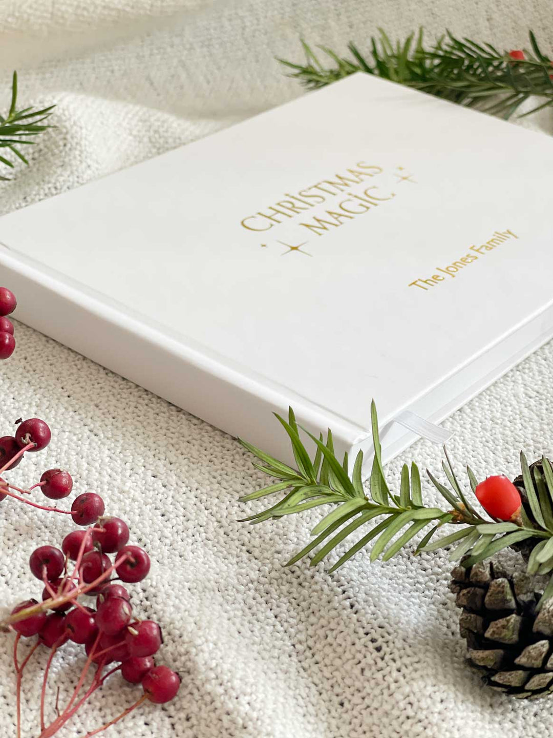 SECONDS | Personalised 'Christmas Magic' Memory Book